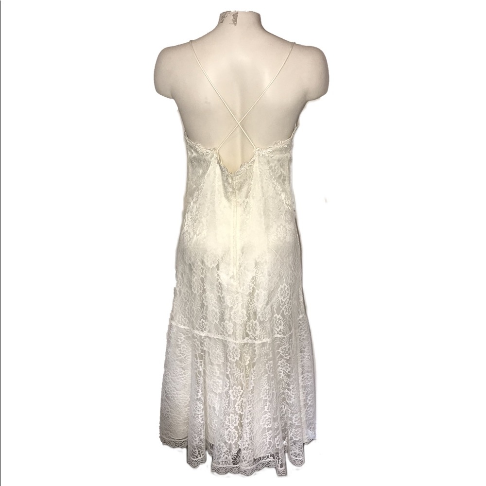 Vintage 70’s Gunne Sax Bohemian Lace Dress - Picture 2 of 8